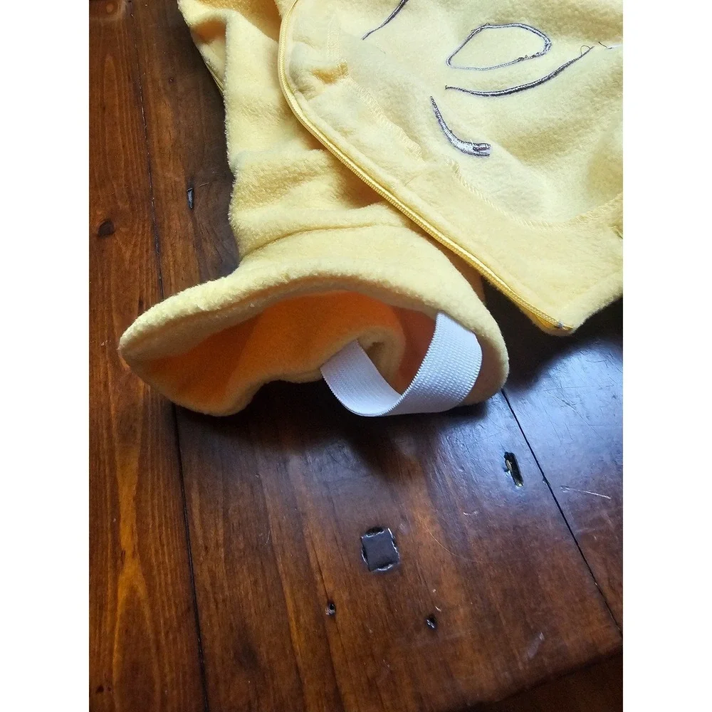Disney Baby Winnie the Pooh Fleece Pajamas Sleepsuit Footie‎ Hooded  24 Months